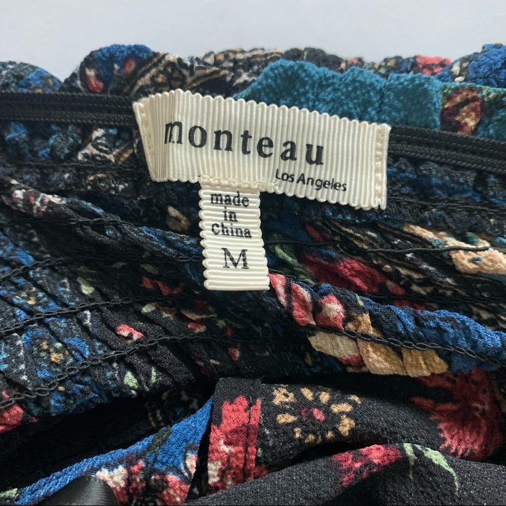 Monteau Floral Romper dress - Picture 3 of 3